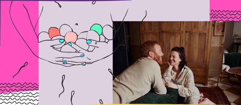 couple looking at each other